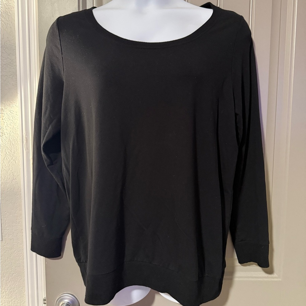 Torrid Classic Black Sweatshirt